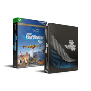 Microsoft Flight Simulator 2024 – Premium Deluxe SteelBook Edition – Xbox Series X|S and Windows Digital Code