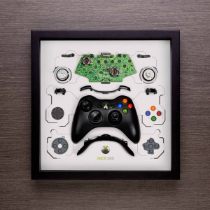 Framed Xbox 360 Controller