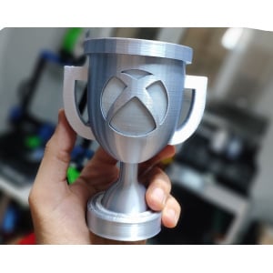 3D Xbox Achievement Trophy Statue