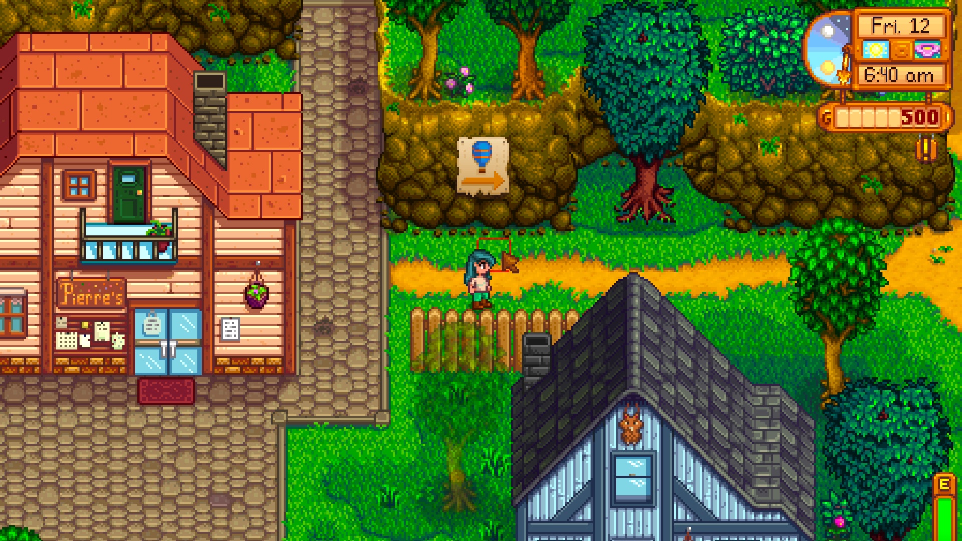 Stardew Valley bookseller