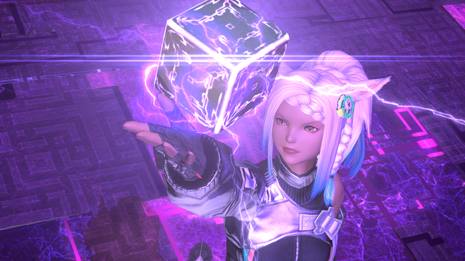 5bcldn9uwa9yyldeqywpbl The boss of Dawntrail's 4th raid, Wicked Thunder, holds an Electrope cube to the air and floods it with levin.
