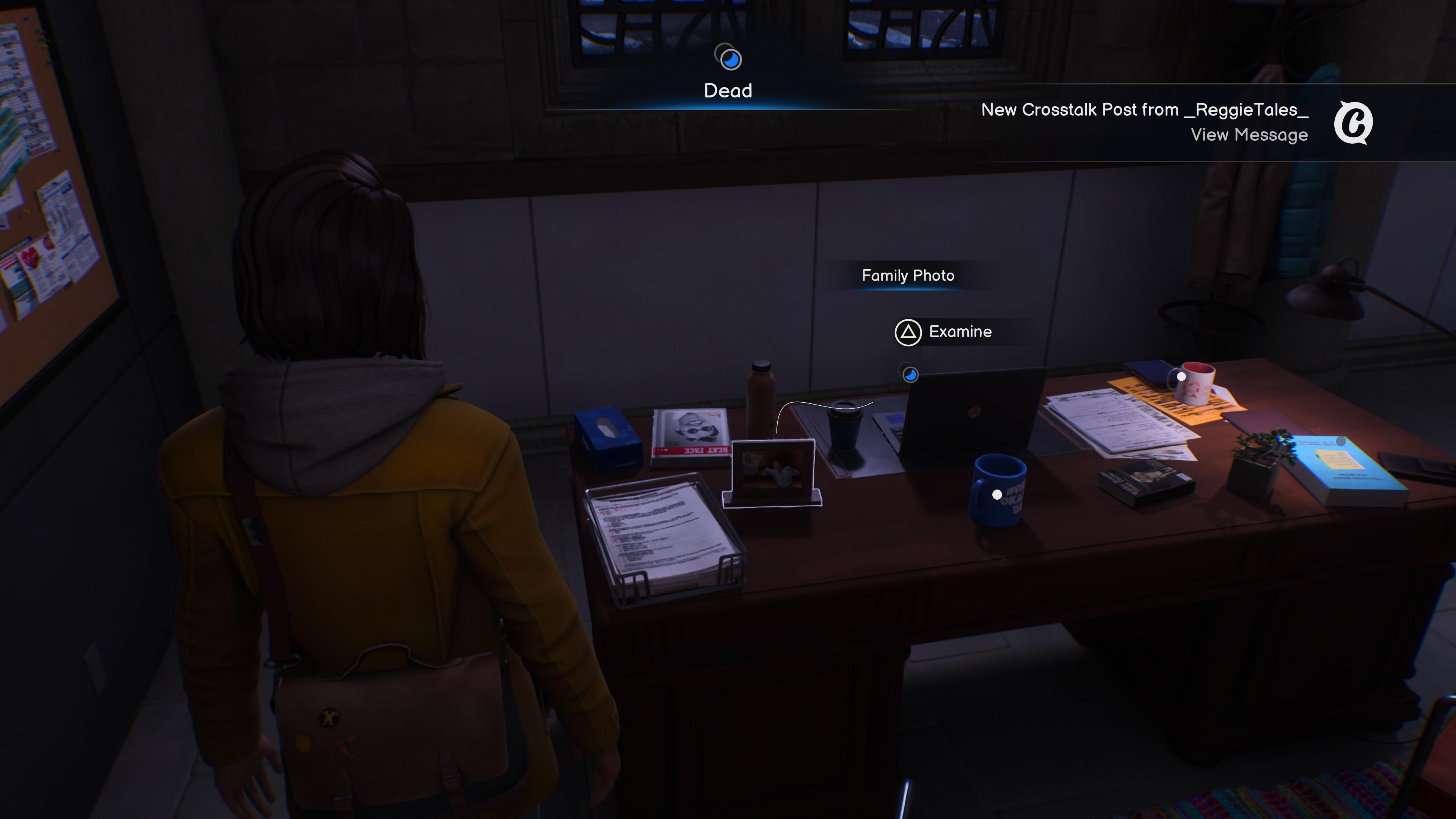 Life is Strange Double Exposure Lucas office