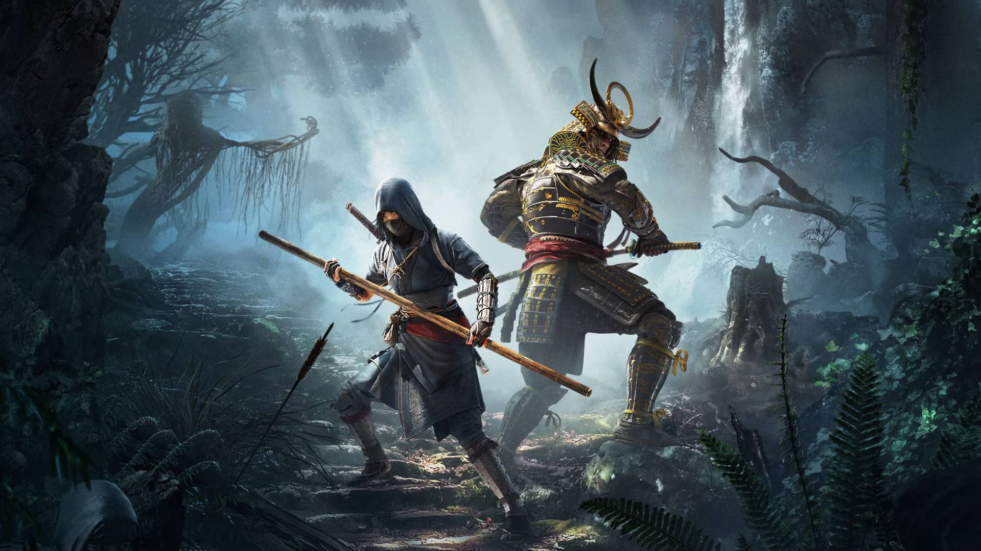 efylrw9ryc9c7gpwcsy7bs-3 Assassin's Creed Shadows Claws of Awaji expansion Naoe and Yasuke in Awaji forest