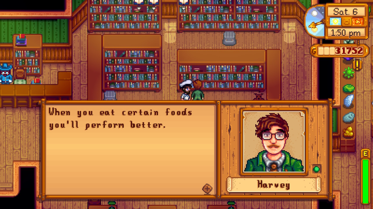 Stardew Valley Harvey gifts