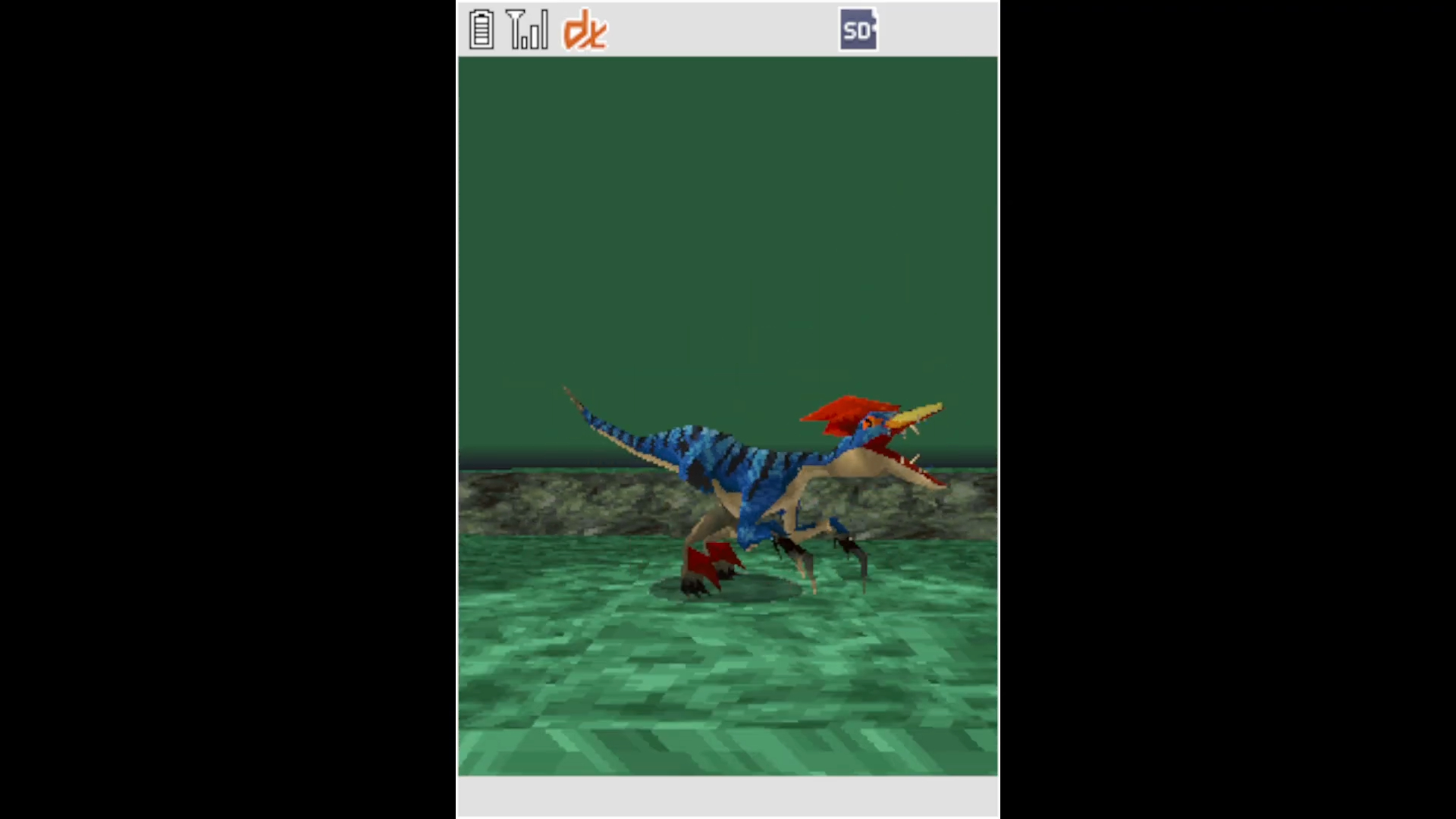 A velocidrome screeching in Monster Hunter i.
