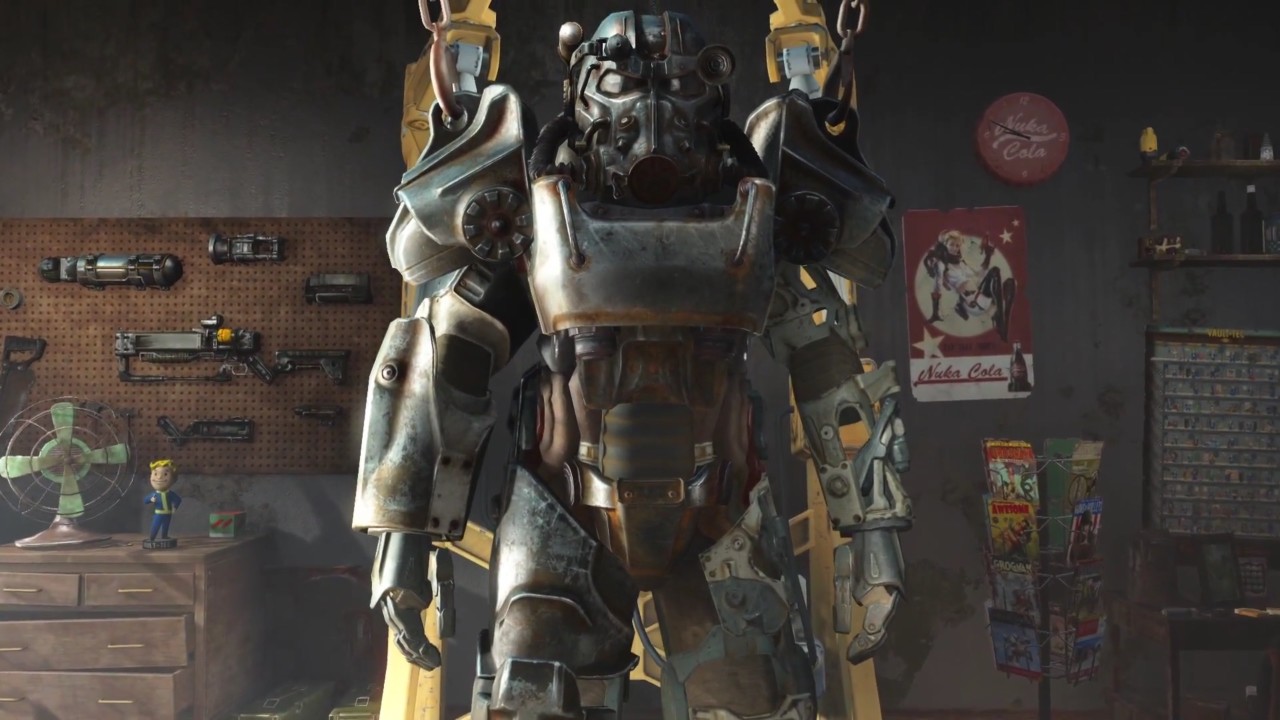 4ad9ecba57c6850f7f141ec44f283ac7-1 Best Fallout games: Fallout 4 power armor in repair rig