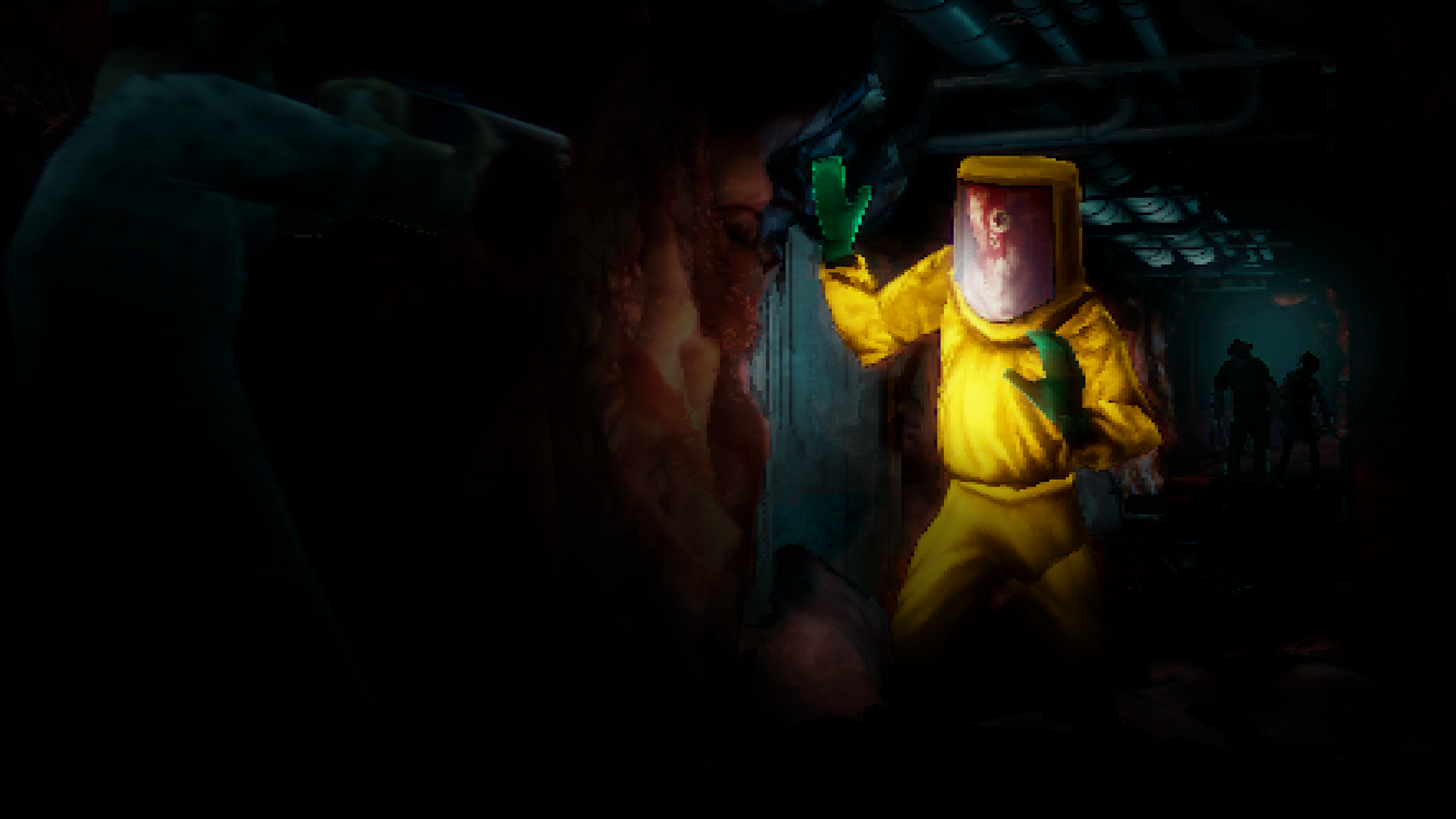 phase zero key art showing zombies in a hallway