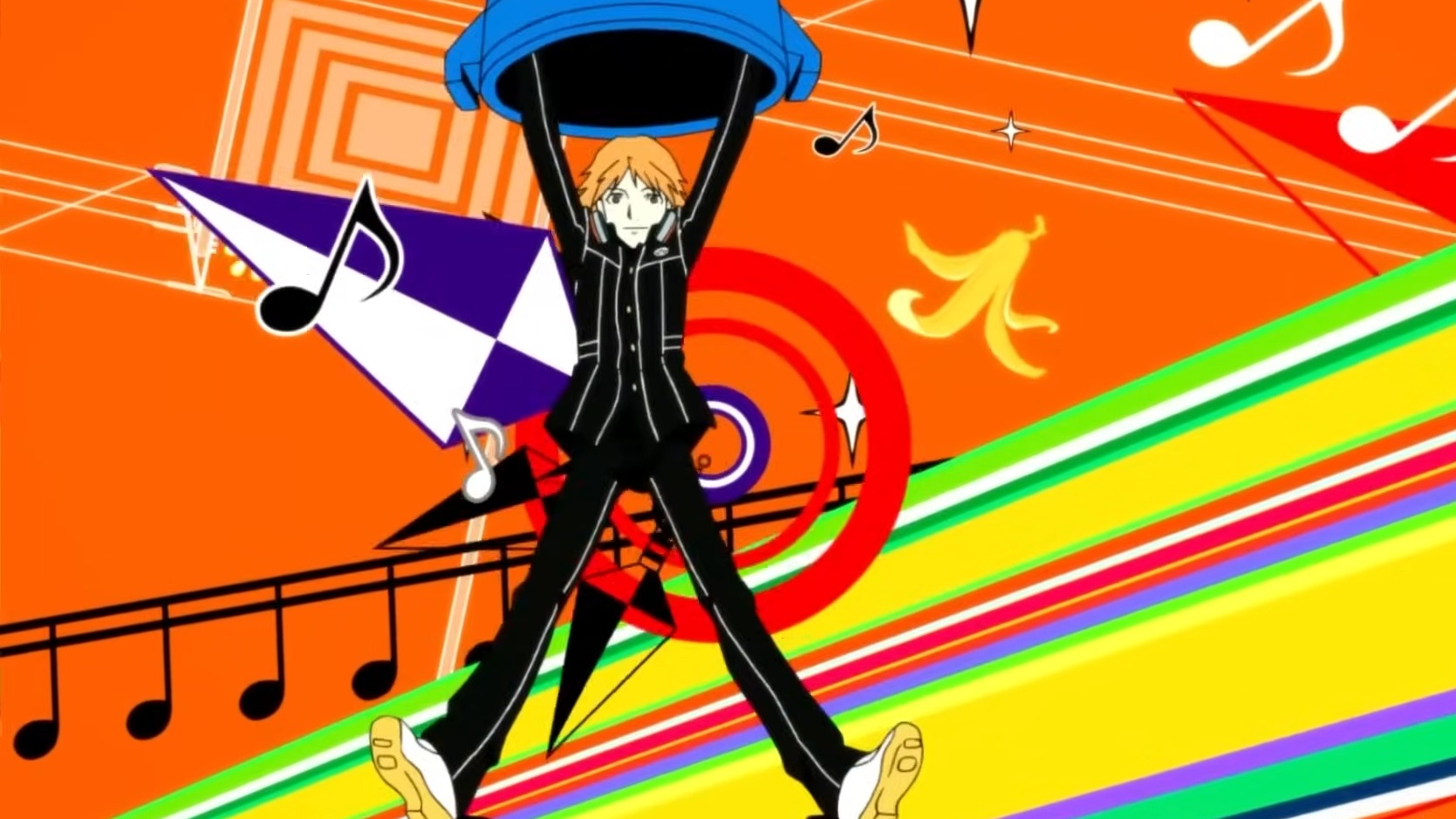 Yosuke Hanumura in a trashcan where he belongs.