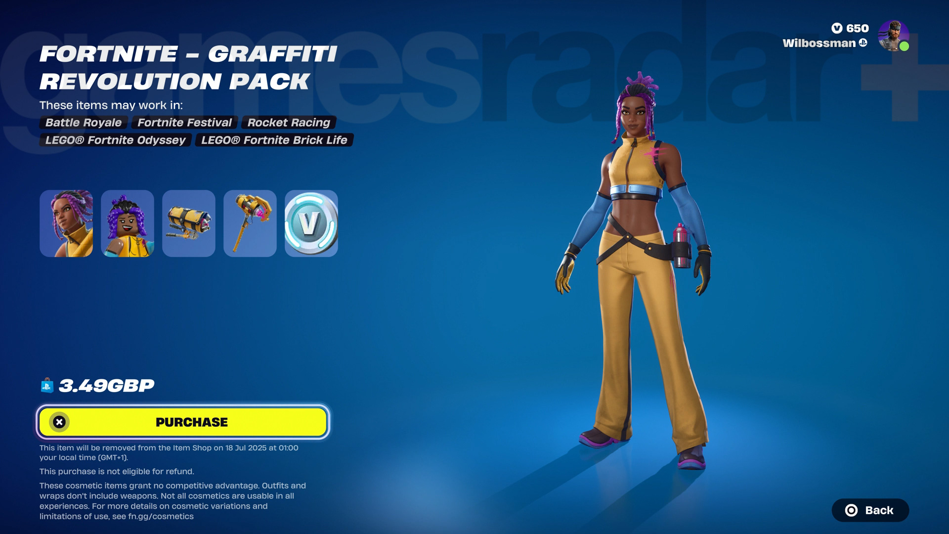 Fortnite Starter Pack - Graffiti Revolution