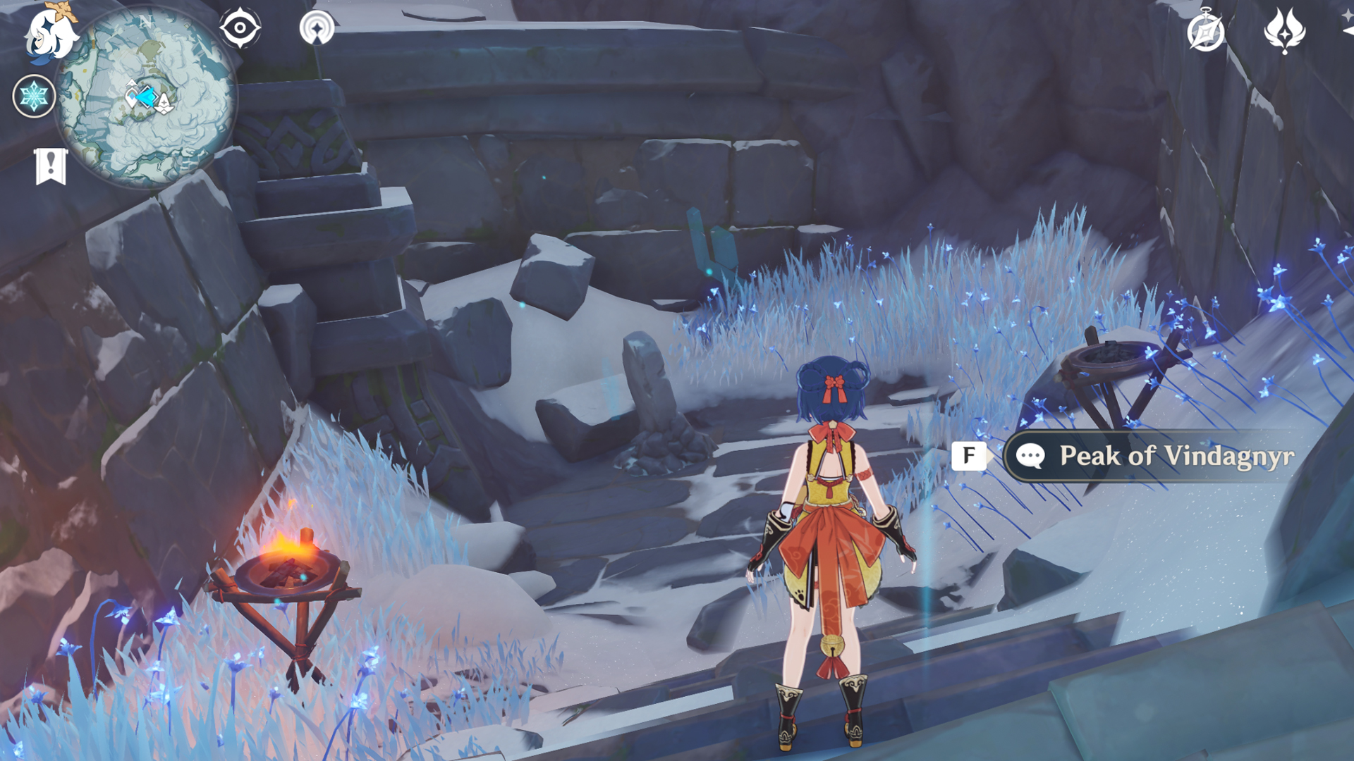 Genshin Impact Dragonspine Stone Tablet locations