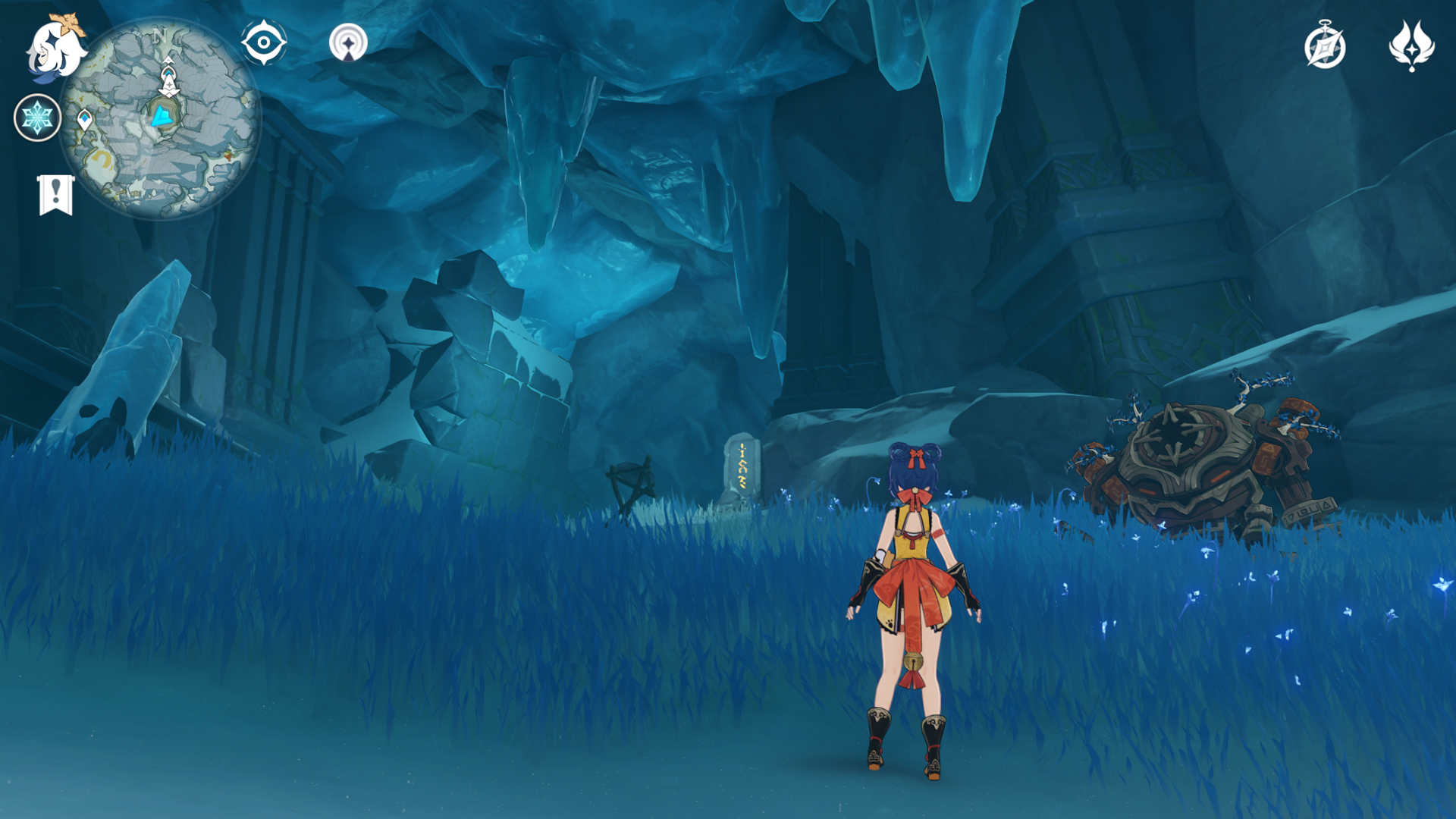 Genshin Impact Dragonspine Stone Tablet locations