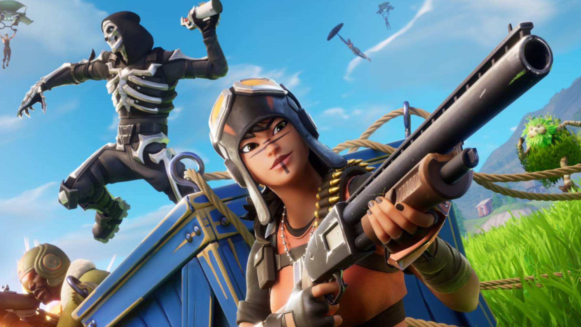 Key art for Fortnite OG Chapter 1: Season 1.